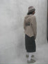 ECO FABRIC HOODIE -BROWN-